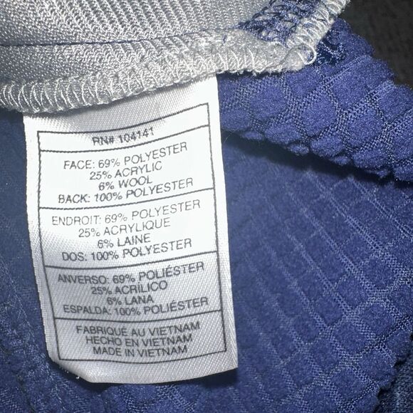 Nike ACG Men's Full-Zip Navy Blie Jacket/sweatshirt Zip Pockets Size XL - Picture 8 of 8